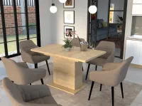 Dobozos Asztal 140x80+40